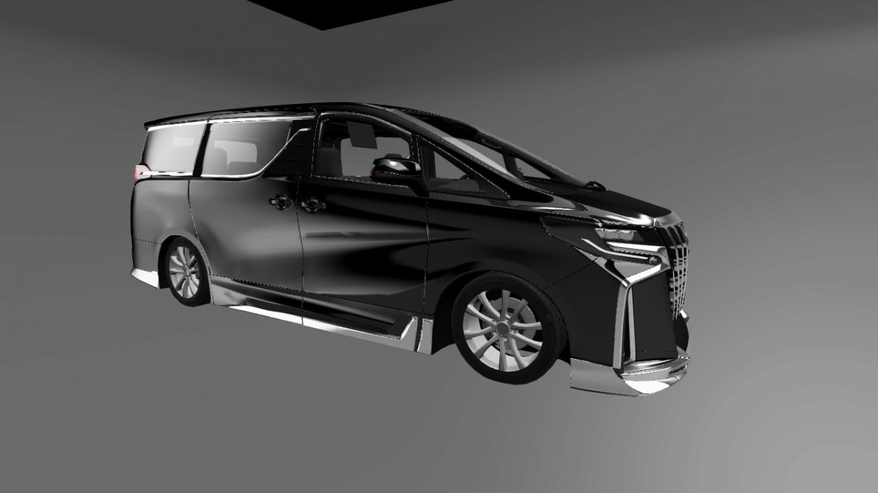 Toyota alphard игрушка